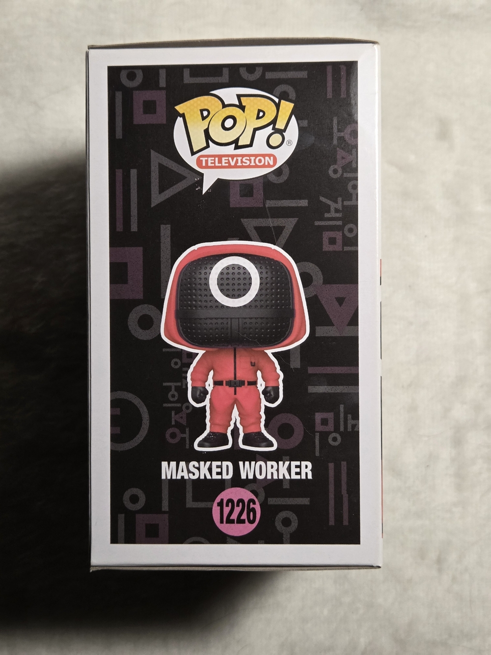 Funko Pop! Television Squid Game Masked Worker (Round 6) #1226 NIB - Picture 2 of 6